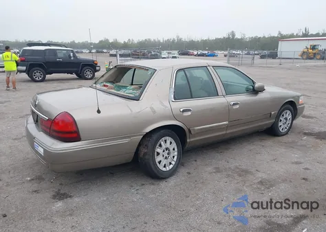2005 Mercury Grand Marquis Gs from USA, damaged, VIN 2MEFM74W55X671628